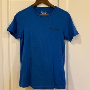 Columbia Men's Vibrant Blue Short Sleeve Tee